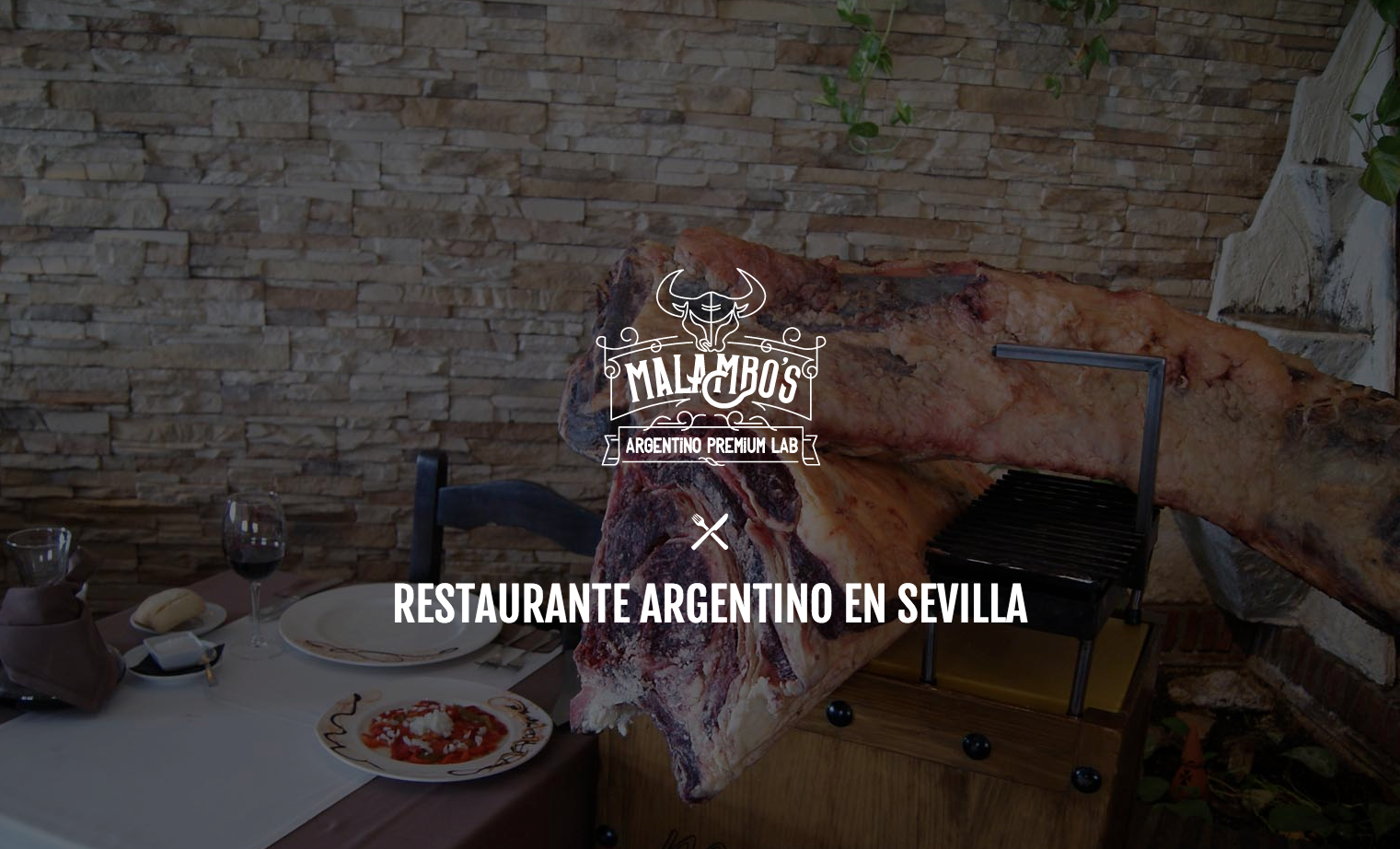 Diseño web Restaurante Malambo's